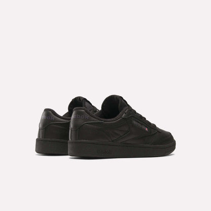 A pair of Reebok Club C 85 Shoes is displayed on a plain white background, with one shoe angled forward and the other turned to reveal its outer side and back.