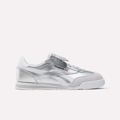 Metallic Silver/White