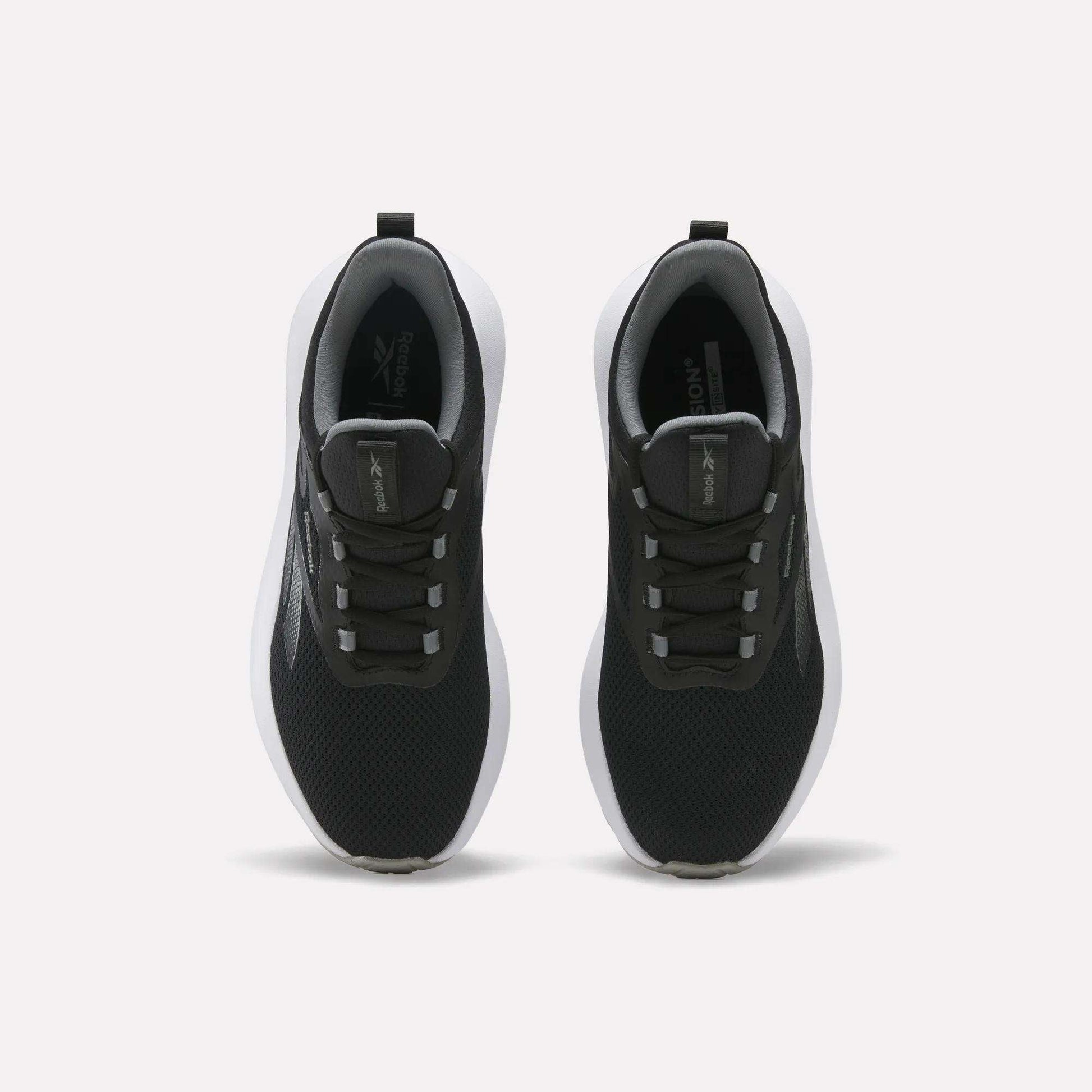 A pair of Women's Cityride 2 Running Shoes by Reebok, featuring white soles and FuelFoam cushioning, are shown from above side by side on a plain light background.