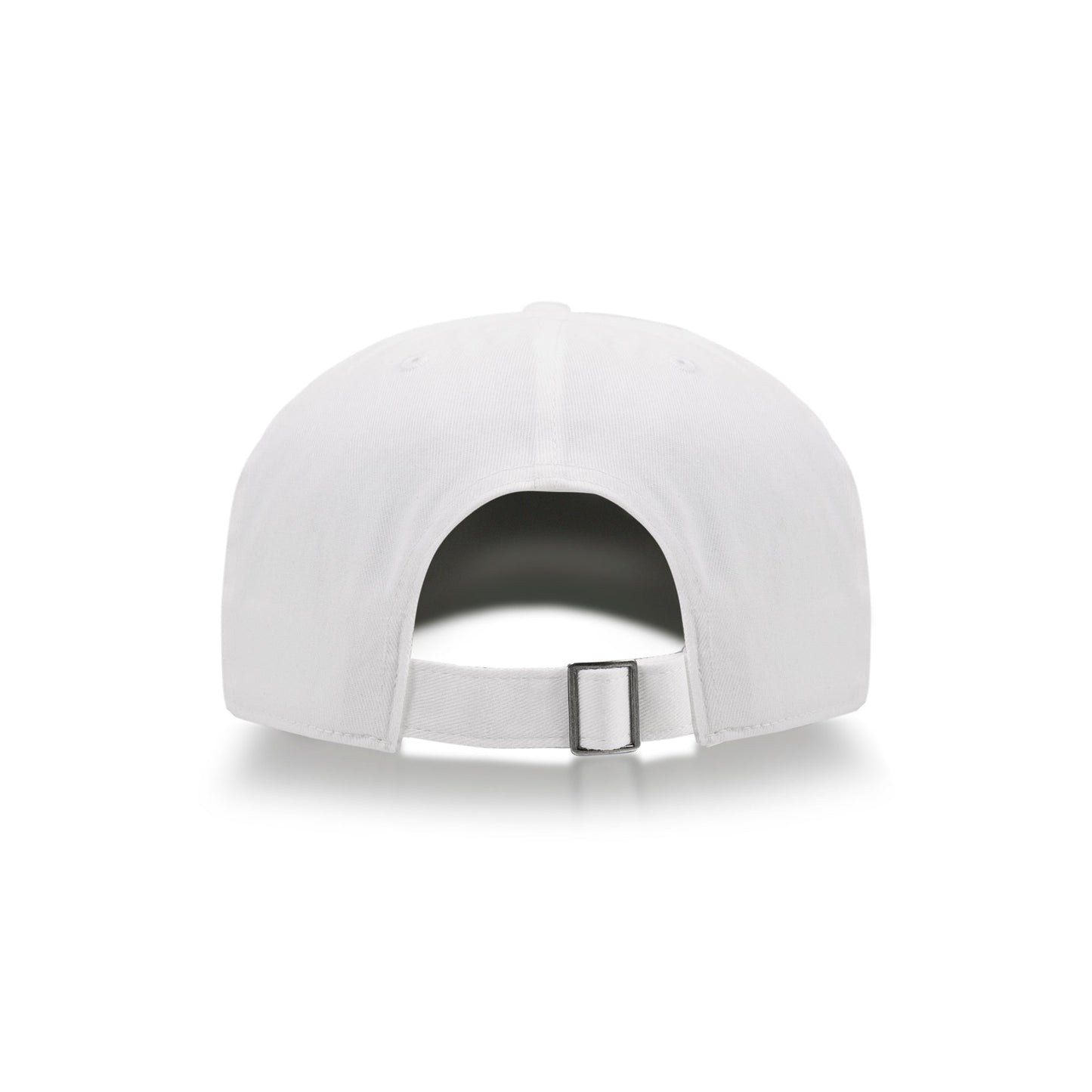 Back view of the Reebok Logo Cap, a cotton twill hat with an adjustable metal buckle closure, shown against a white background.