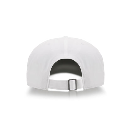 Back view of the Reebok Logo Cap, a cotton twill hat with an adjustable metal buckle closure, shown against a white background.
