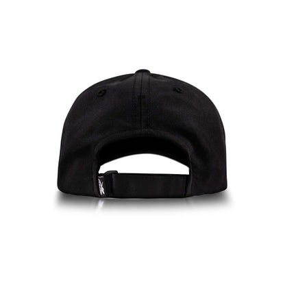 The Reebok Drop R Court Cap is displayed from the back, showing its adjustable strap with a small tag, set against a white background.